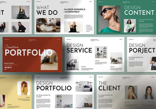 Creative Portfolio Layout
