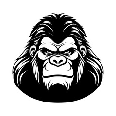 illustration of a gorilla