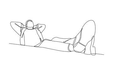 Boss with his position while rest time