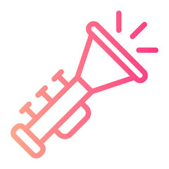 trumpet gradient icon