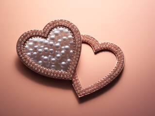 Elegant Compact Mirror Mockup for Beauty and Accessories - AI Generated