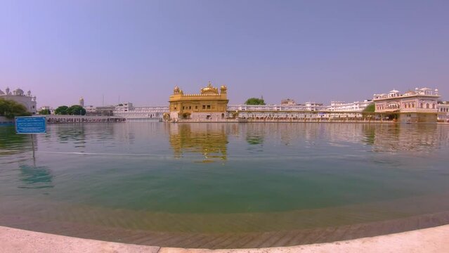 Sri Harmandir Sahib The Golden Temple is a gurdwara located in the city of Amritsar, Punjab, India.