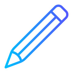 pencil gradient icon