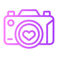 camera gradient icon