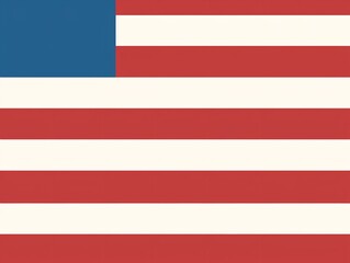 Vibrant Customizable Flag Mockup for Events and Promotions - AI Generated