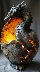 Polished marble stone dragon 03