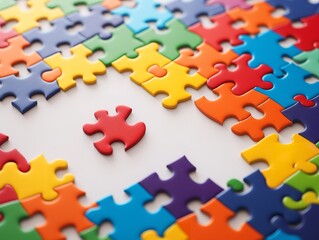 Engaging Custom Puzzle Mockup for Fun and Learning - AI Generated