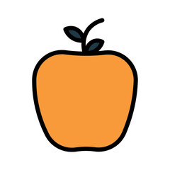 Fruit Branch Season Filled Outline Icon