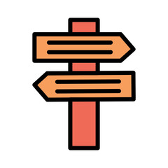 Beach Holiday Summer Filled Outline Icon