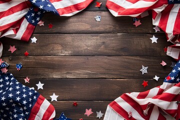 American Flags and Patriotic Decorations for Memorial Day

