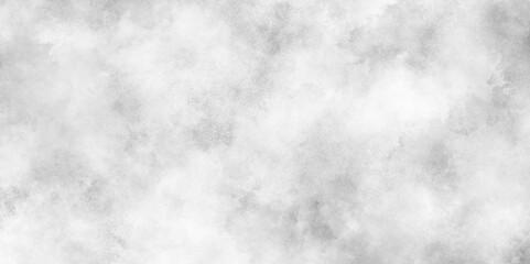 Concrete Art Rough Stylized cloudy white paper texture,  Grunge clouds or smog texture with stains, White cloudy sky or cloudscape or fogg, black and white gradient watercolor background. - obrazy, fototapety, plakaty