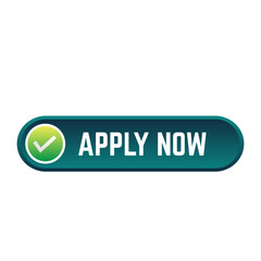 Apply now job submit button icon. Vector apply now button.