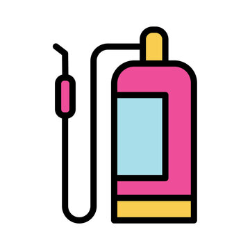 pink dental tool equipment clip art preview