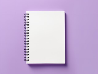 Stylish Spiral Notebook Mockup for Notes and Sketches - AI Generated