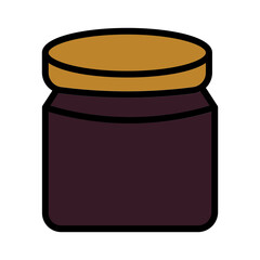 Dairy Food Pack Filled Outline Icon