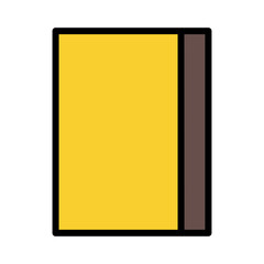 Flag Gold Bar Filled Outline Icon