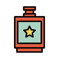 Beer Wine Drinks Filled Outline Icon