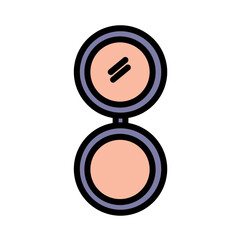 Box Powder Makeup Filled Outline Icon