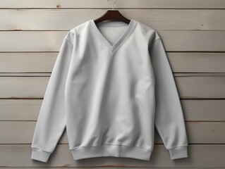 Cozy Sweatshirt Mockup for Casual and Sportswear - AI Generated
