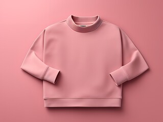 Cozy Sweatshirt Mockup for Casual and Sportswear - AI Generated