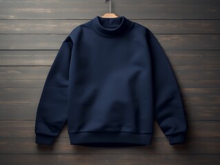 Cozy Sweatshirt Mockup for Casual and Sportswear - AI Generated - obrazy, fototapety, plakaty