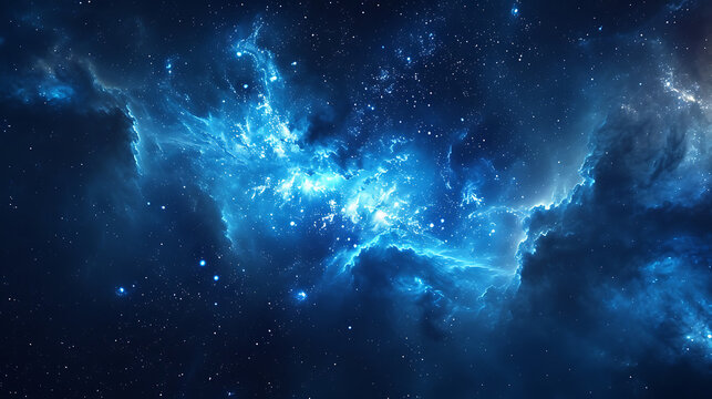 blue cosmic background hd wallpapers free              