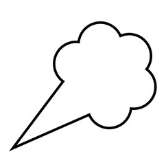 speech bubble icon