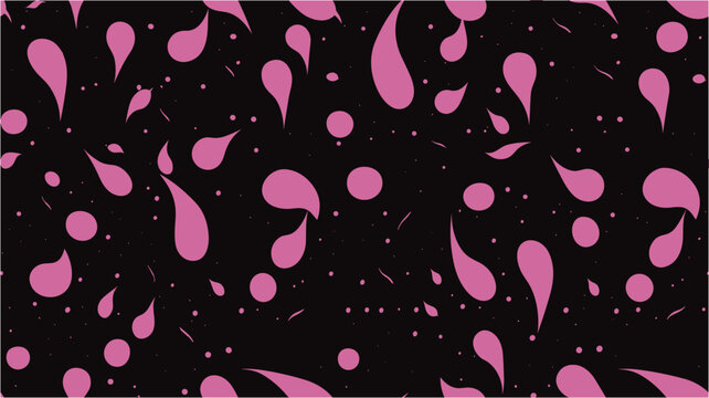 Seamless pattern. Spermatozoa seamless pattern. Smart design for your business advert. Light Seamless Contemporary Fresh Style Wallpaper.