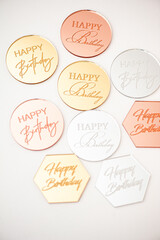 Decorations for confectioners. Decoration for cakes and cupcakes