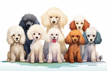 many poodle dog 
