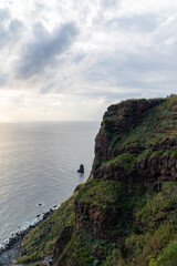 Coastal landscape of Madeira Island