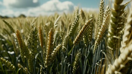 Fototapeta premium field of wheat