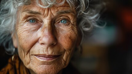 portrait of a senior woman