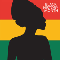 Black history month poster 