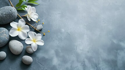 An minimalist relaxation background with copy space .