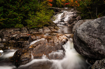 Santanoni Brook In The Adirondack Mountains Of New York State