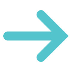 Arrow Right Flat Icon