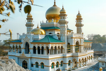 Masjid Negara in Kolkata, West Bengal, India