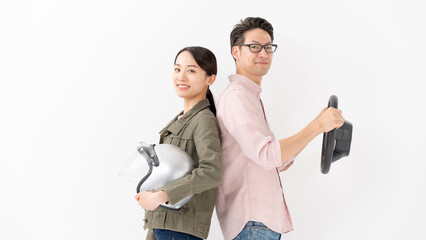 自動車　バイク　免許　教習所