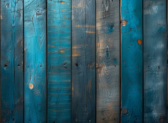 Teal and turquoise green wood texture background