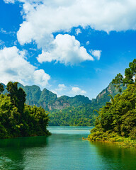 Cheow Lan Lake Khao Sok National Park Thailand