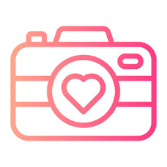 camera gradient icon