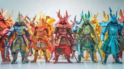Folded Elegance Origani Warriors