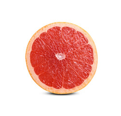 Grapefruit isolated on white background