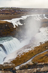 Wodospad Gullfoss  Golden Circle Islandia