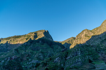 Fototapeta na wymiar Mountains of Madeira