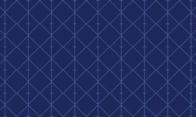 Fototapeta na wymiar Dive into tranquility with this captivating blue geometric abstract pattern design. Merging precision with a soothing color palette.