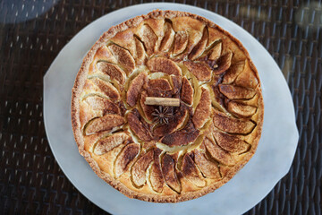plätzchen apfelkuchen apfel rahmkuchen weihnachten