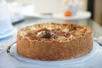 plätzchen apfelkuchen apfel rahmkuchen weihnachten
