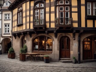 Fototapeta premium European Town